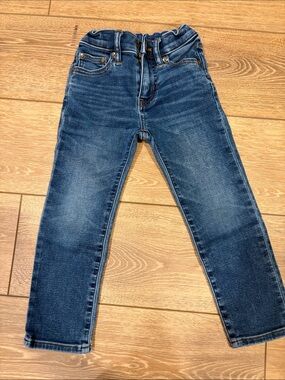 Crewcuts Dark Blue Straight-Leg Kids Jeans Sz4